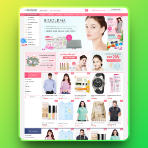 Theme wordpress thời trang mỹ phẩm