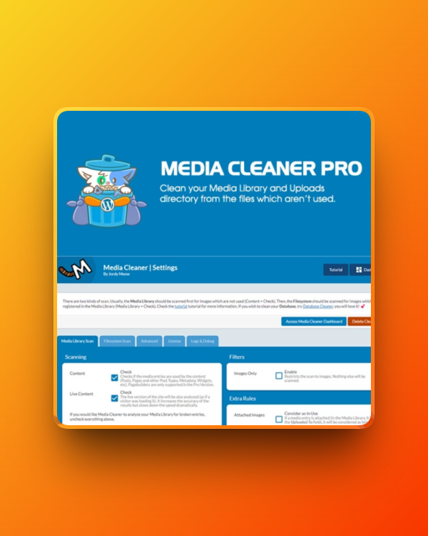 Media Cleaner Pro Media Cleaner Pro