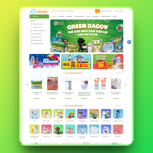 Theme wordpress mẹ và bé 3