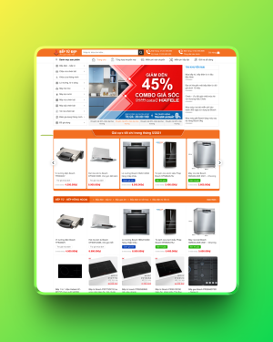 Theme wordpress bán bếp từ 04 Theme wordpress bán bếp từ 04