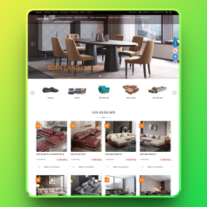 Theme WordPress Bán Ghế Sofa 3
