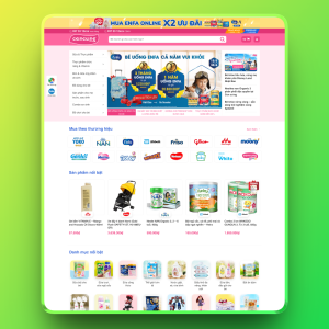 Theme wordpress mẹ và bé 2