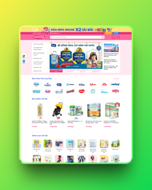 Theme wordpress mẹ và bé 2 Theme wordpress mẹ và bé 2