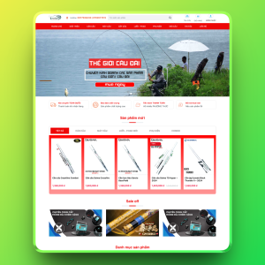 Theme wordpress shop bán dụng cụ câu cá