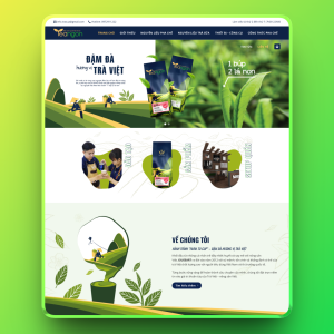 Theme wordpress shop nguyên liệu trà sữa