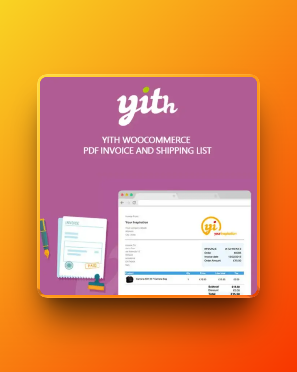 Yith Woocommerce Pdf Invoice And Shipping Yith Woocommerce Pdf Invoice And Shipping