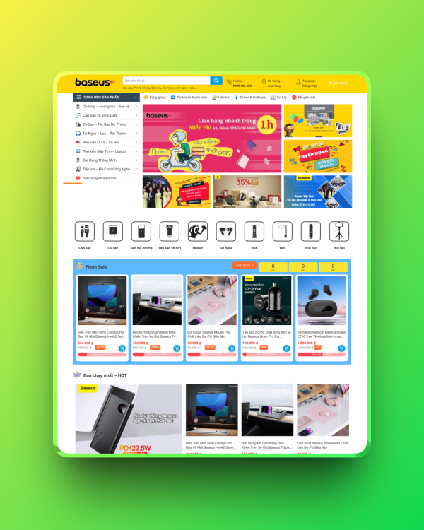 Theme wordpress cửa hàng điện thoại baseus Theme wordpress cửa hàng điện thoại baseus