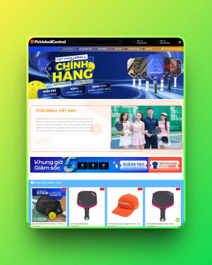 Theme wordpress shop bán dụng cụ thể thao pickleball Theme wordpress shop bán dụng cụ thể thao pickleball