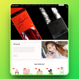 Theme wordpress shop bán nước hoa