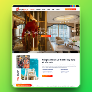 Theme wordpress kiến trúc xây dựng nhà đẹp