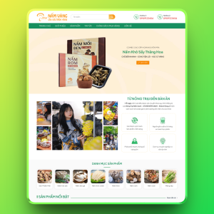 Theme wordpress trại nấm