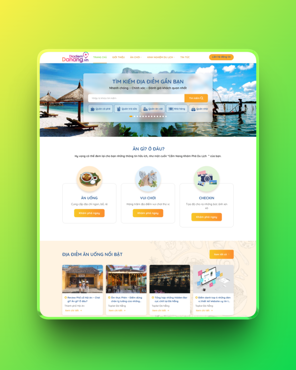 Theme wordpress review địa điểm ăn uống Theme wordpress review địa điểm ăn uống