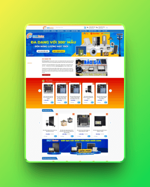 Theme wordpress bán đèn solar Theme wordpress bán đèn solar