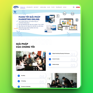 Theme wordpress công ty marketing