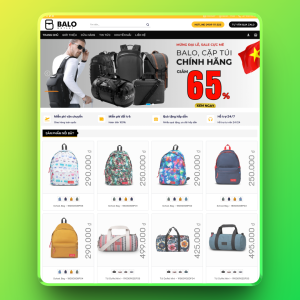 Theme wordpress bán balo 1