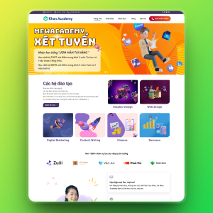 Theme wordpress bán khóa học 6