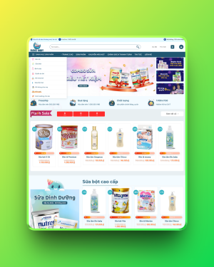Theme wordpress bán quần áo bỉm sữa Theme wordpress bán quần áo bỉm sữa