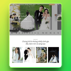 Theme wordpress web studio áo cưới