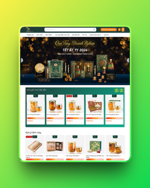 Theme wordpress bán yến sào 5 Theme wordpress bán yến sào 5