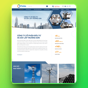 Theme wordpress xây dựng xây lắp cầu đường