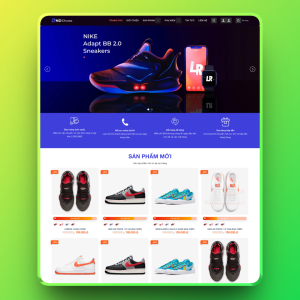 Theme wordpress shop giày 1