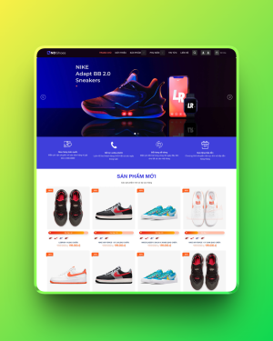 Theme wordpress shop giày 1 Theme wordpress shop giày 1