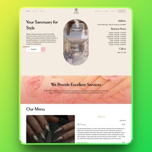 Theme wordpress tiệm nail 1 chuẩn đẹp Theme wordpress tiệm nail 1 chuẩn đẹp