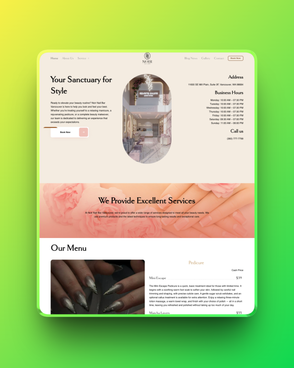 Theme wordpress tiệm nail 1 chuẩn đẹp Theme wordpress tiệm nail 1 chuẩn đẹp