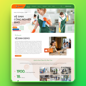 Theme wordpress dịch vụ vệ sinh công nghiệp